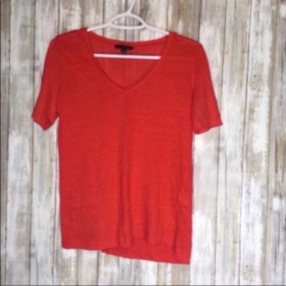 Banana Republic Basic Red Blouse - Picture 4 of 4